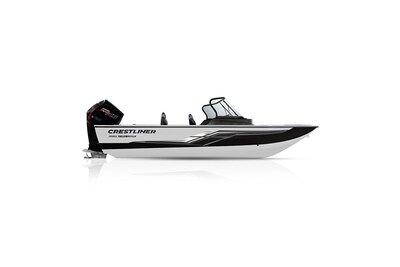 Crestliner 2050 FISH HAWK White base Black accent