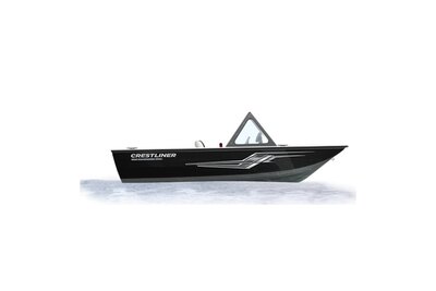 Crestliner 2050 COMMANDER ELITE Gun-Metal base Black accent
