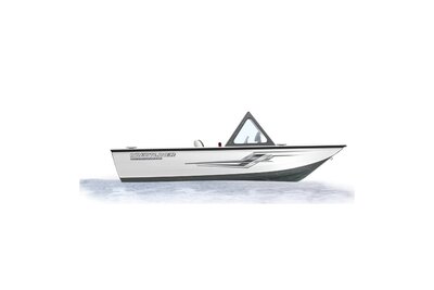 Crestliner 2050 COMMANDER ELITE Gun-Metal base White accent