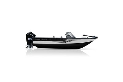 Crestliner 2250 AUTHORITY Black base White accent