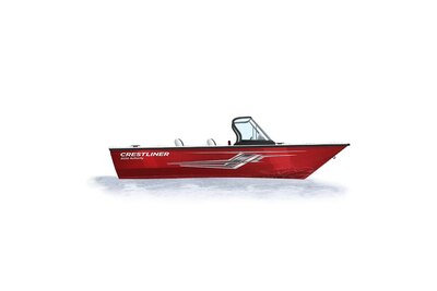Crestliner 2050 AUTHORITY Fire-Red exterior