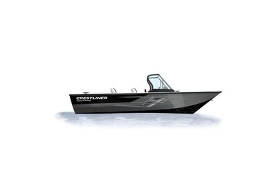 Crestliner 2050 AUTHORITY Black base Gun-Metal accent