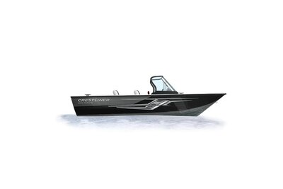 Crestliner 2050 AUTHORITY Gun-Metal base Black accent