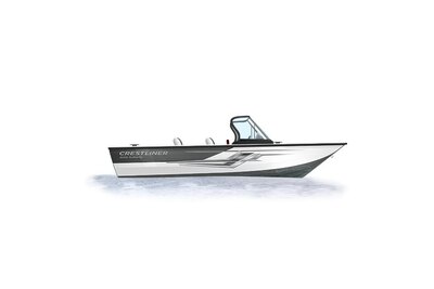 Crestliner 2050 AUTHORITY Gun-Metal base White accent