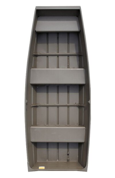 Crestliner 1040 CR JON Marsh Tan exterior & interior