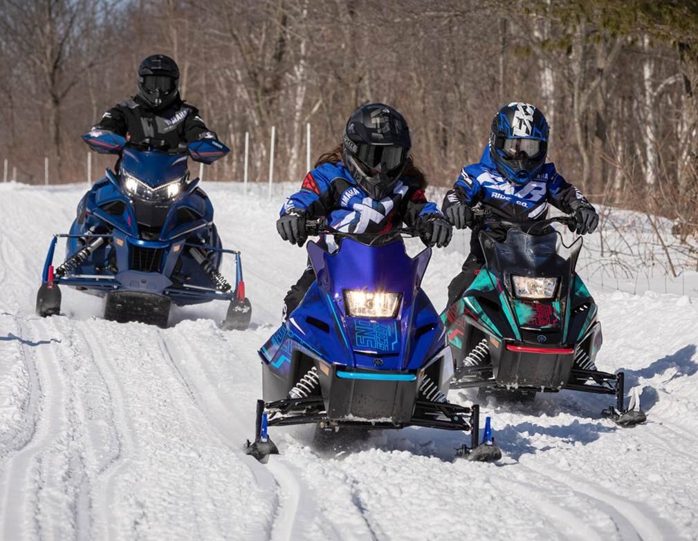 2023 Yamaha SNOSCOOT ES Black/Mint