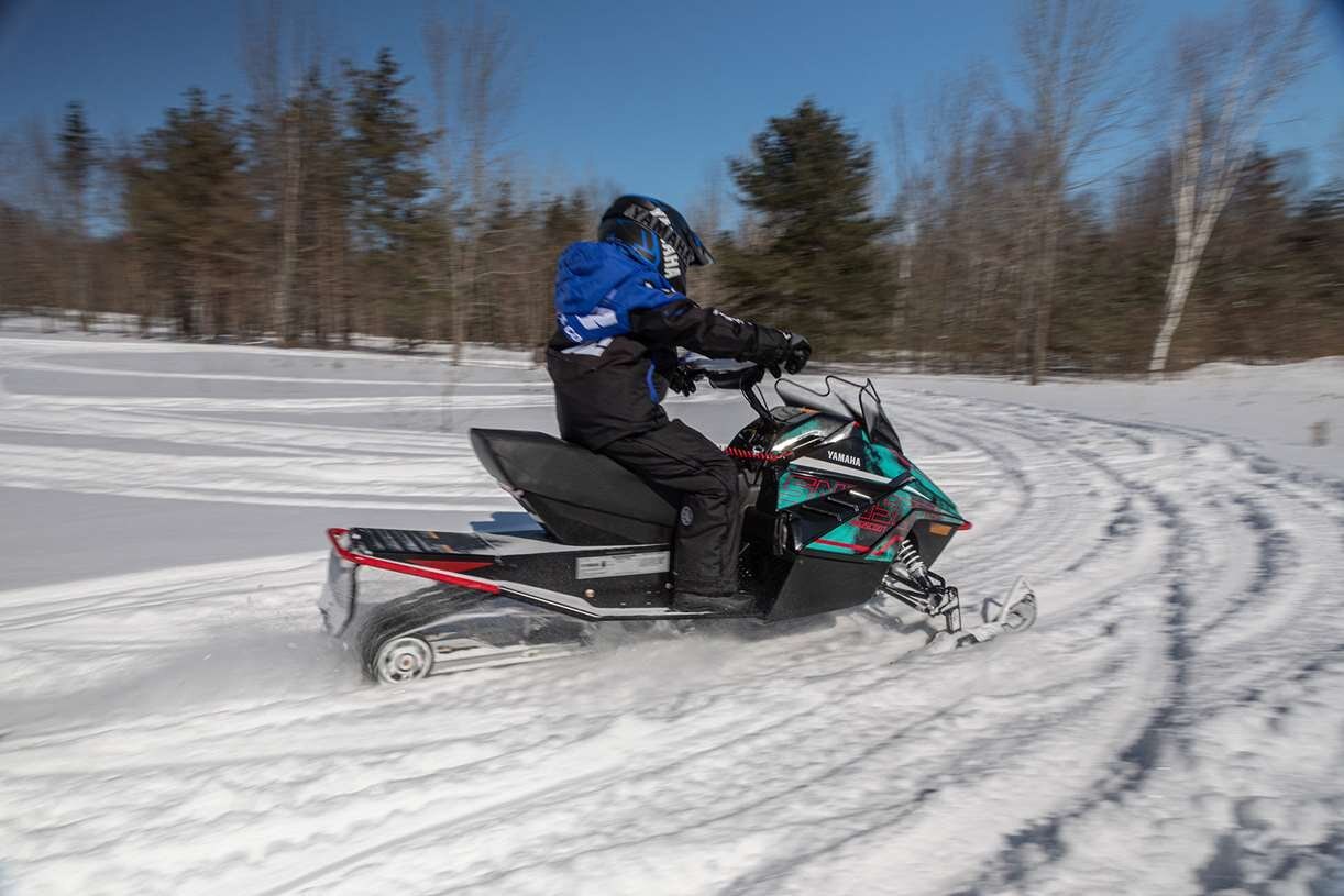 2023 Yamaha SNOSCOOT ES Black/Mint