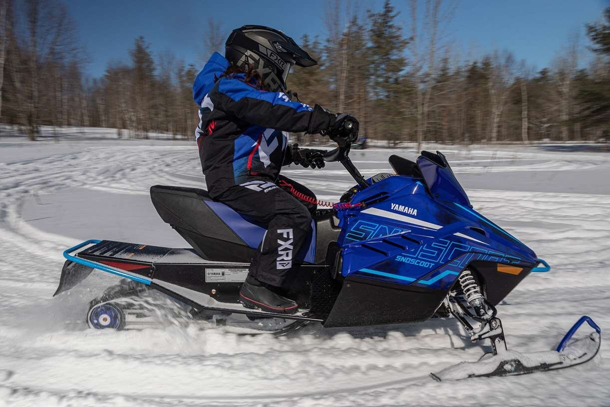 2023 Yamaha SNOSCOOT ES Black/Mint