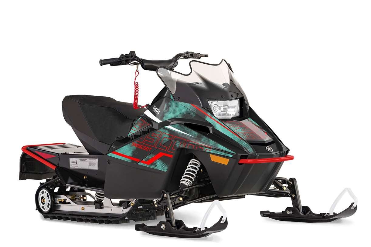 2023 Yamaha SNOSCOOT ES Black/Mint
