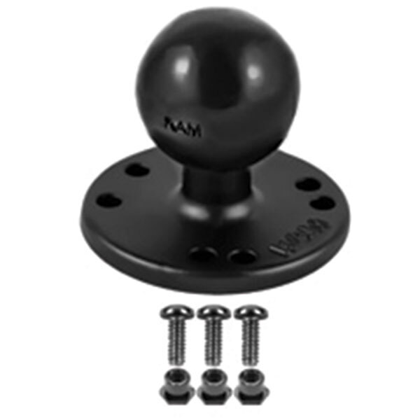RAM MOUNTS ROUND BASE WITH BALL (RAM 202 G2U)