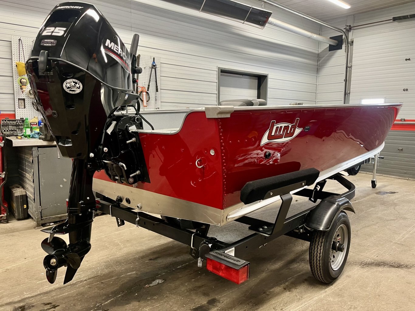 2025 Lund 1600 Fury Tiller Heritage Edition