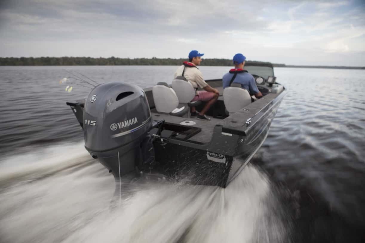 2025 Yamaha F115 Bluish Gray Metallic