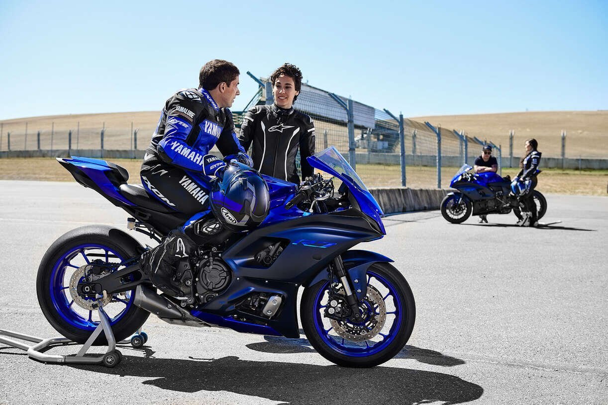 2023 Yamaha YZF R7 Team Yamaha Blue