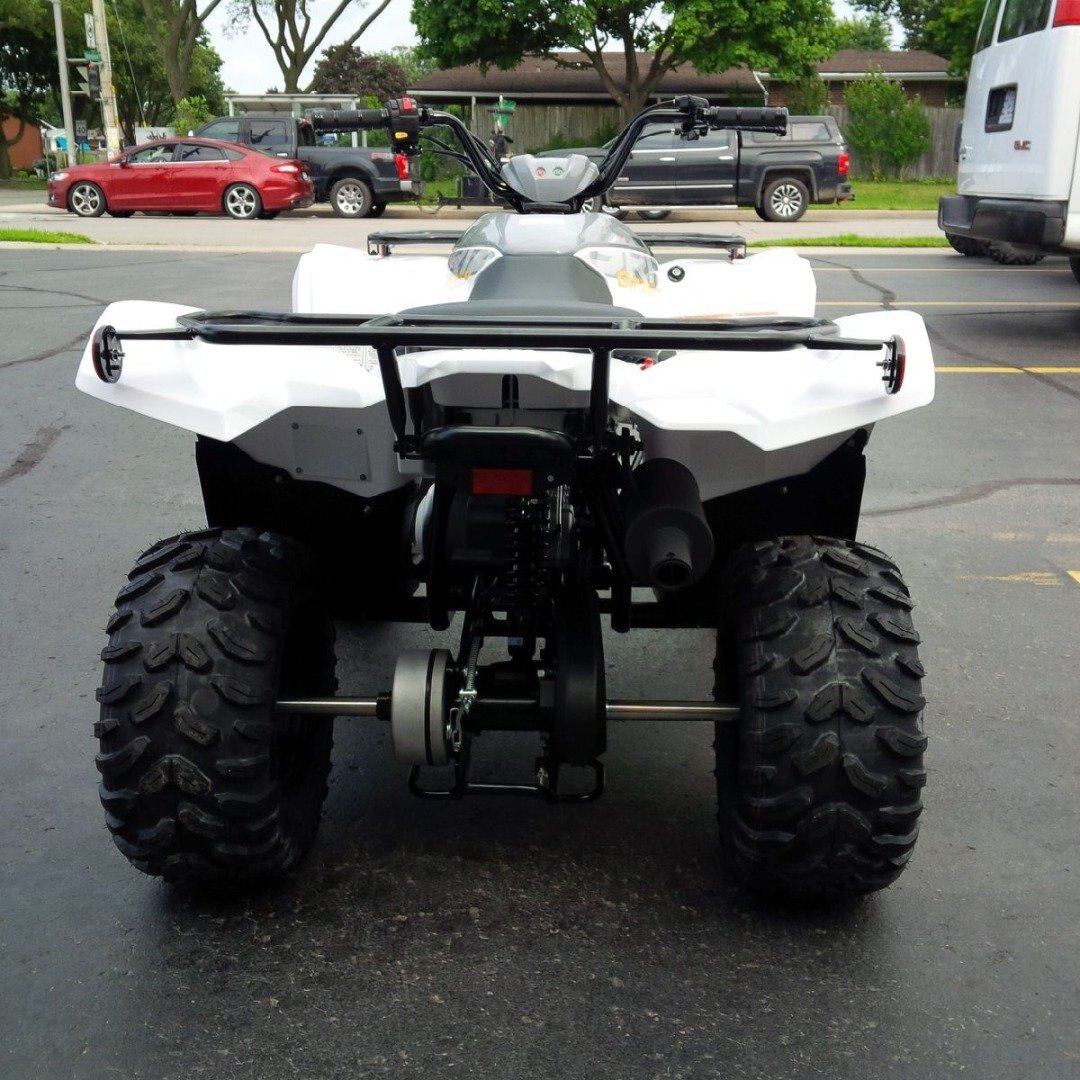 2024 Yamaha GRIZZLY 90 White/Armour Grey