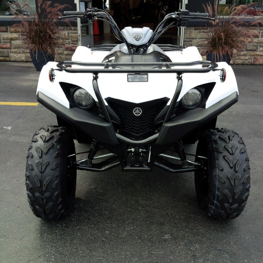 2024 Yamaha GRIZZLY 90 White/Armour Grey