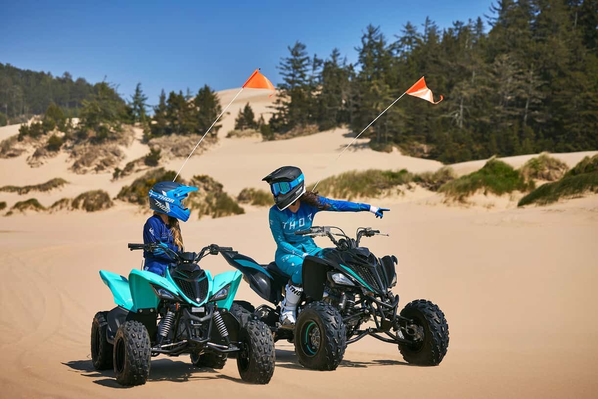 2025 Yamaha Raptor 110 Teal