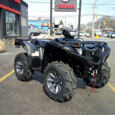 2025 Yamaha Grizzly EPS SE Matte Grey/Metallic Black