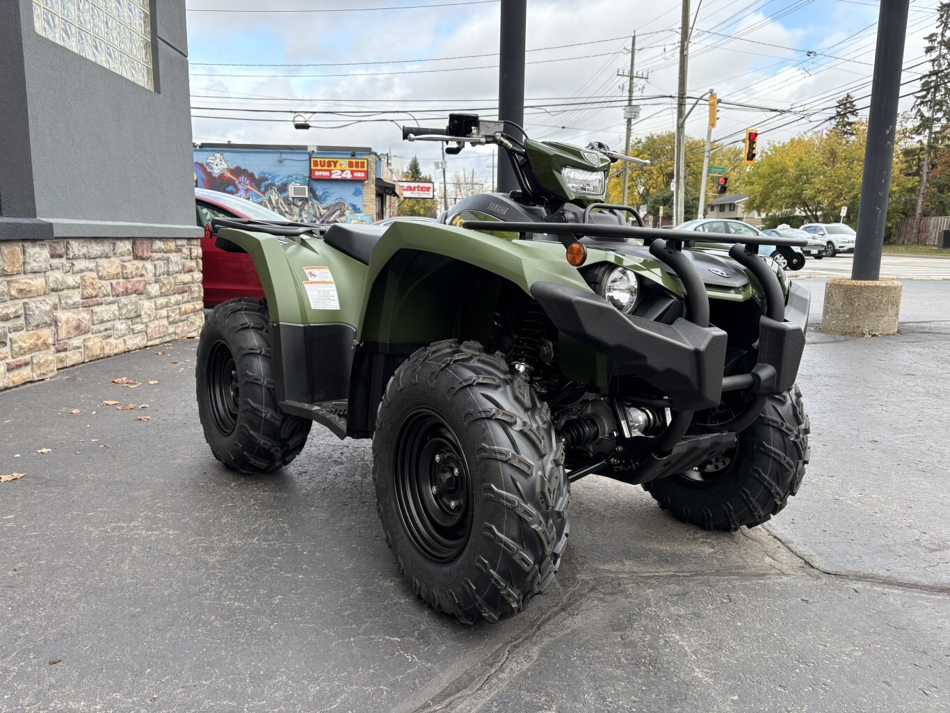 2025 Yamaha Kodiak 450 EPS Tactical Green