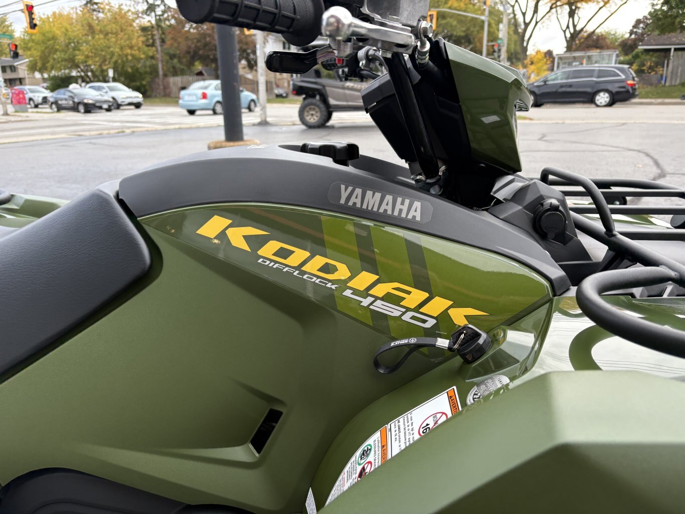 2025 Yamaha Kodiak 450 EPS Tactical Green