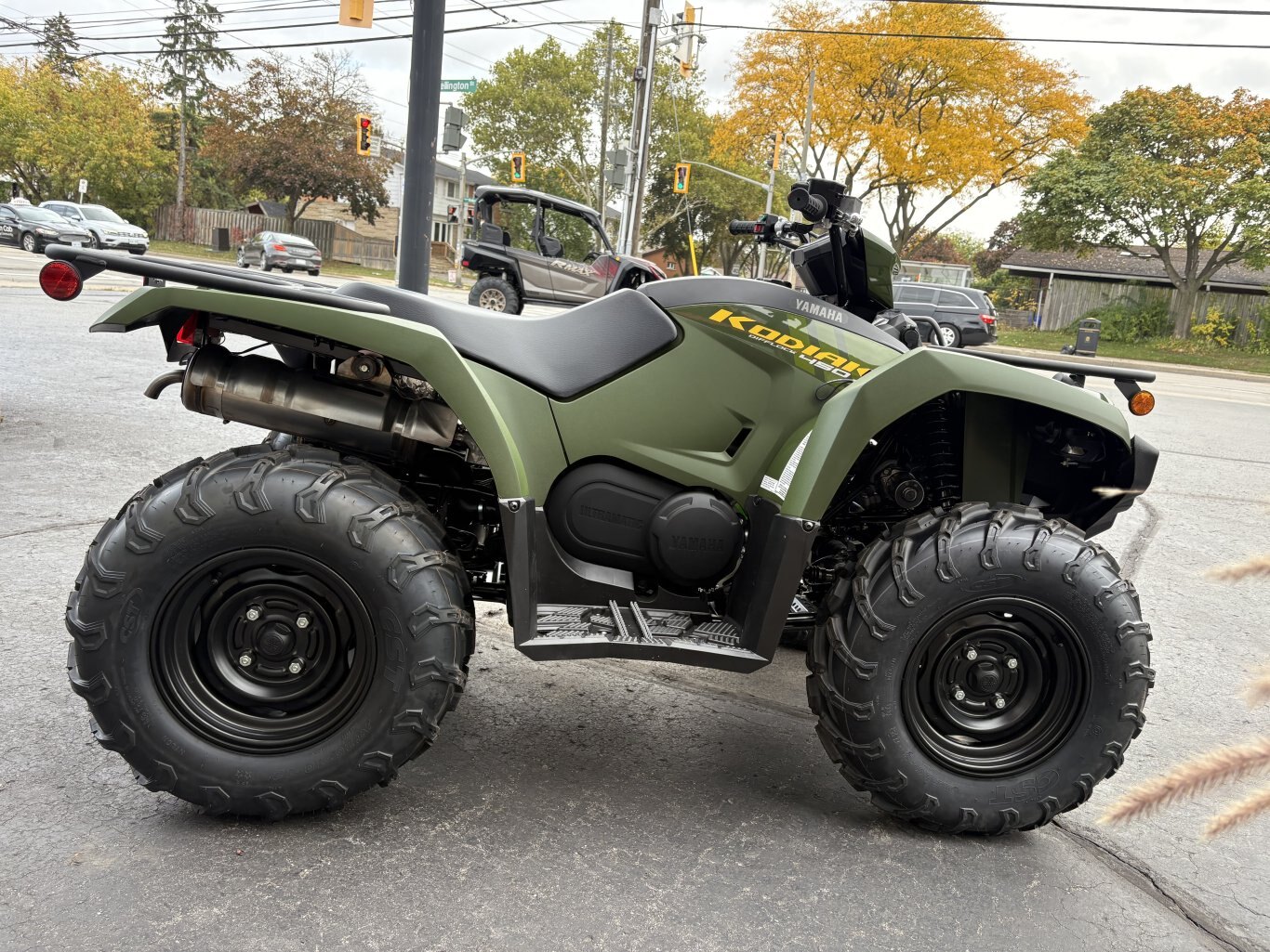 2025 Yamaha Kodiak 450 EPS Tactical Green
