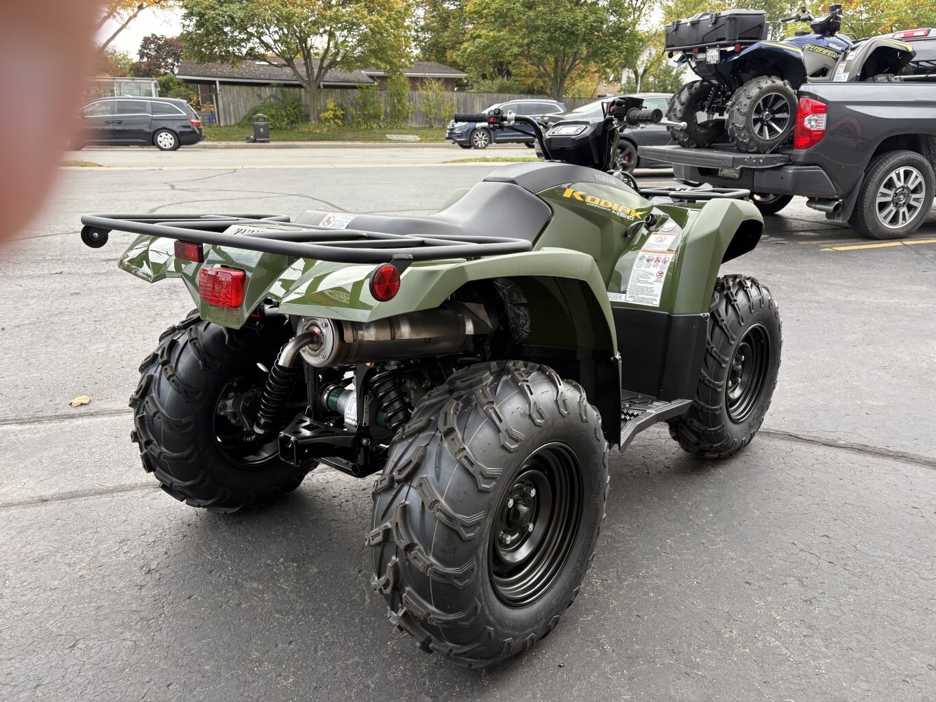 2025 Yamaha Kodiak 450 EPS Tactical Green