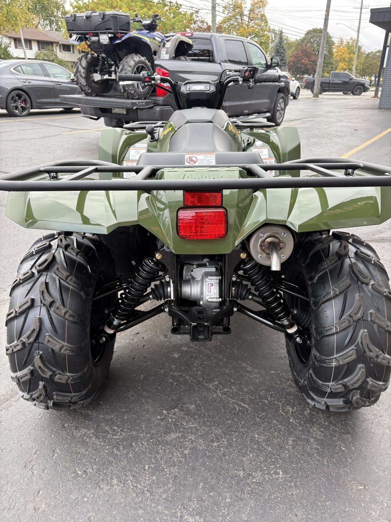 2025 Yamaha Kodiak 450 EPS Tactical Green