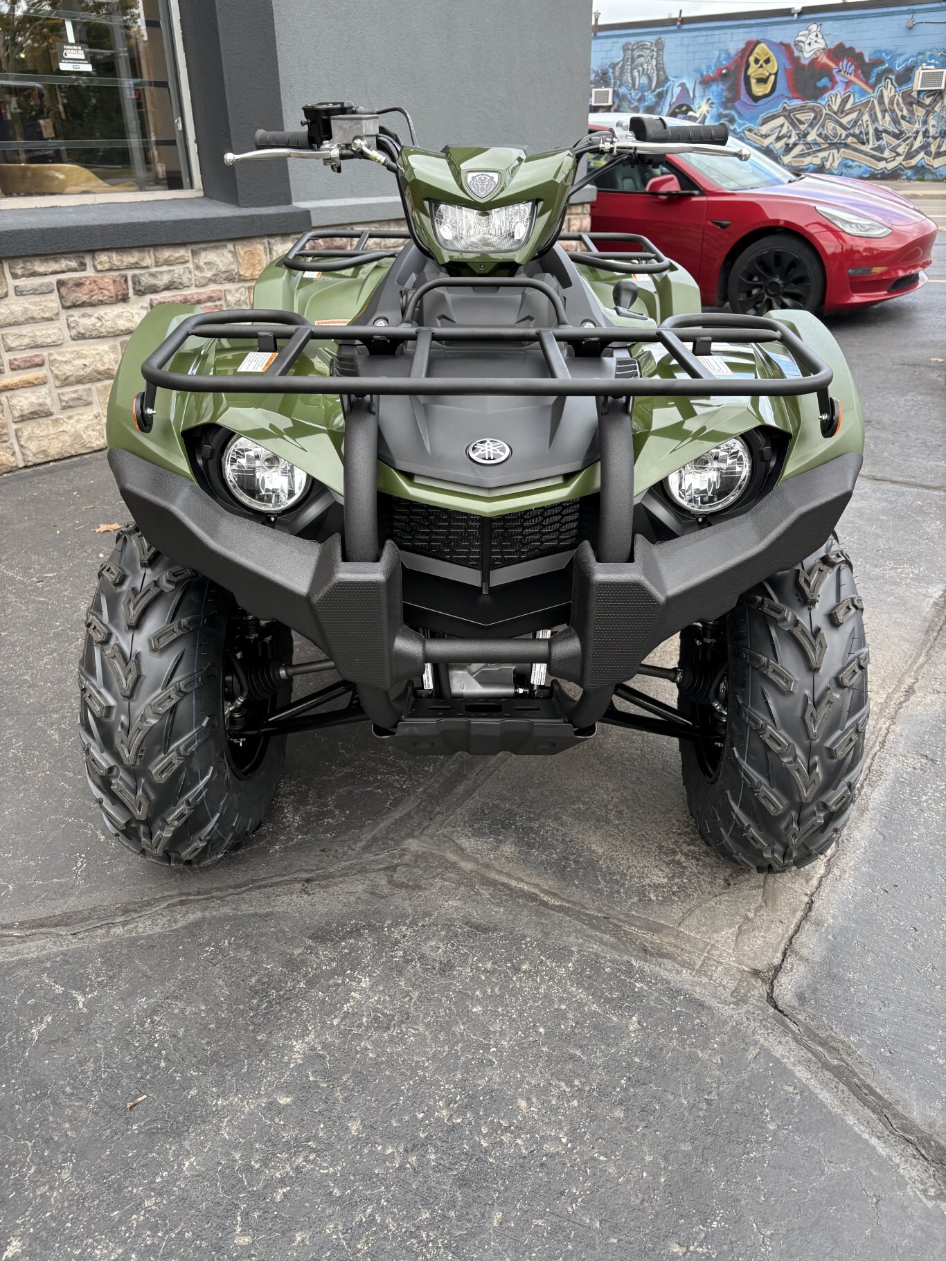 2025 Yamaha Kodiak 450 EPS Tactical Green