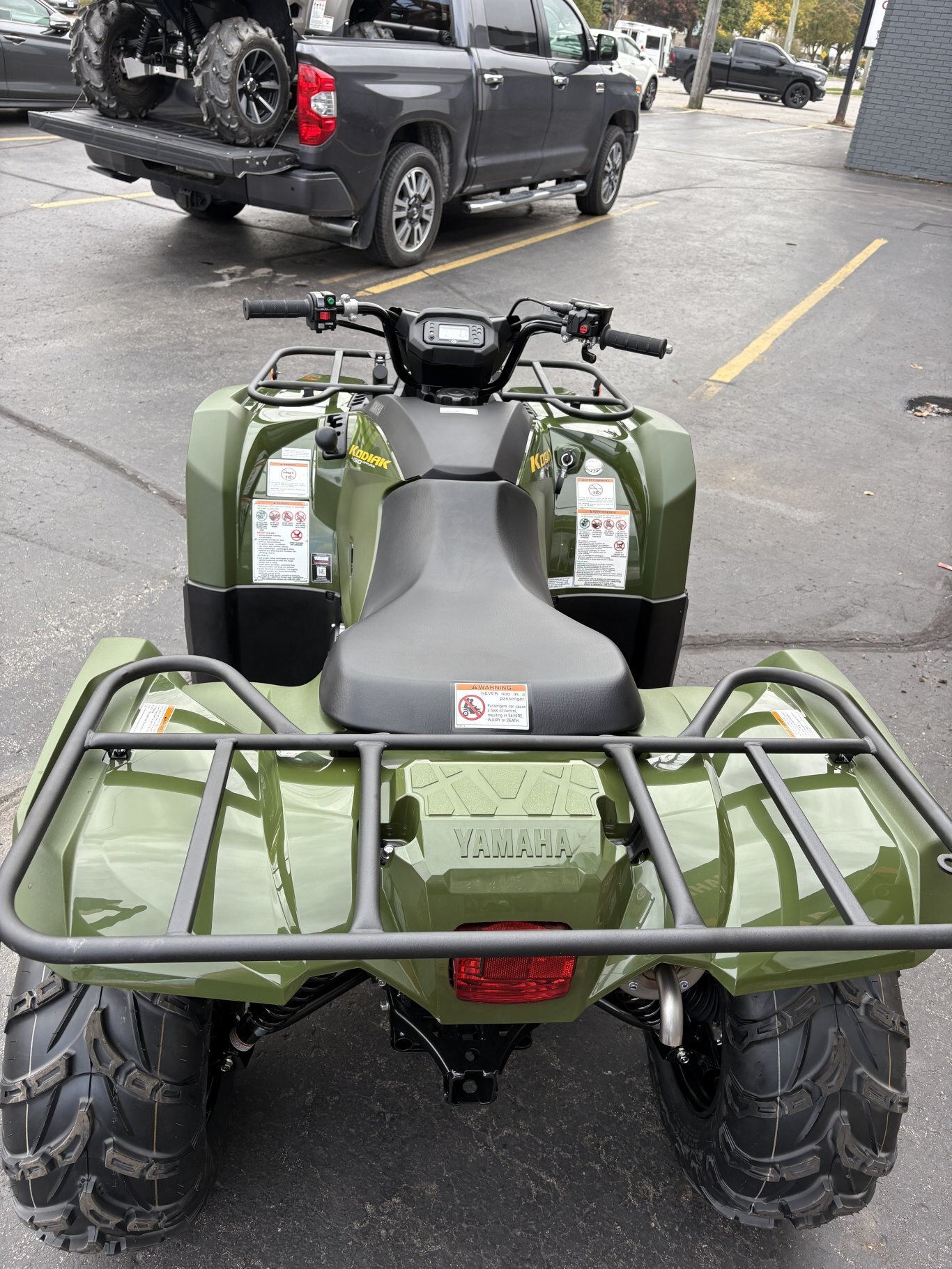 2025 Yamaha Kodiak 450 EPS Tactical Green