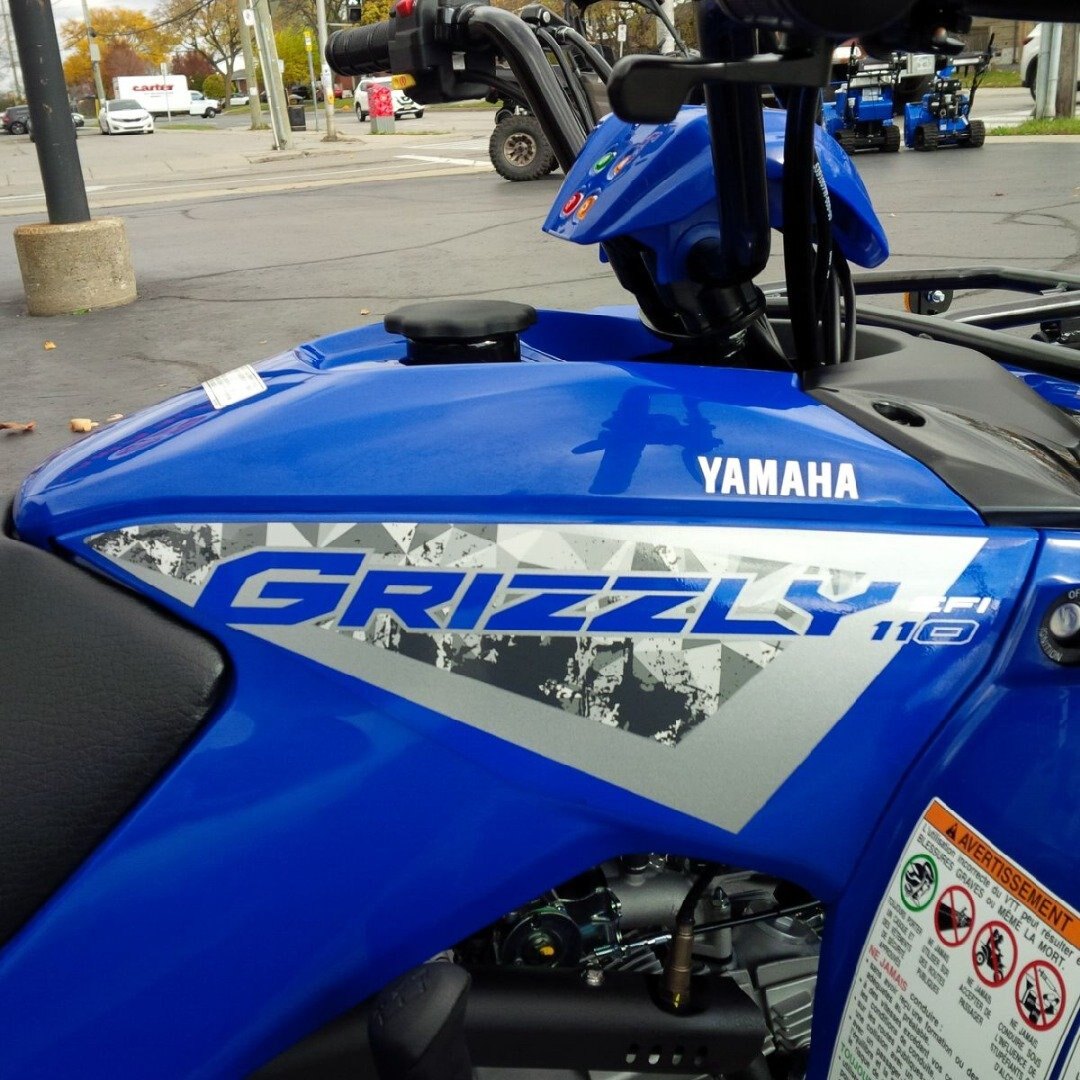 2025 Yamaha Grizzly 110 Yamaha Blue