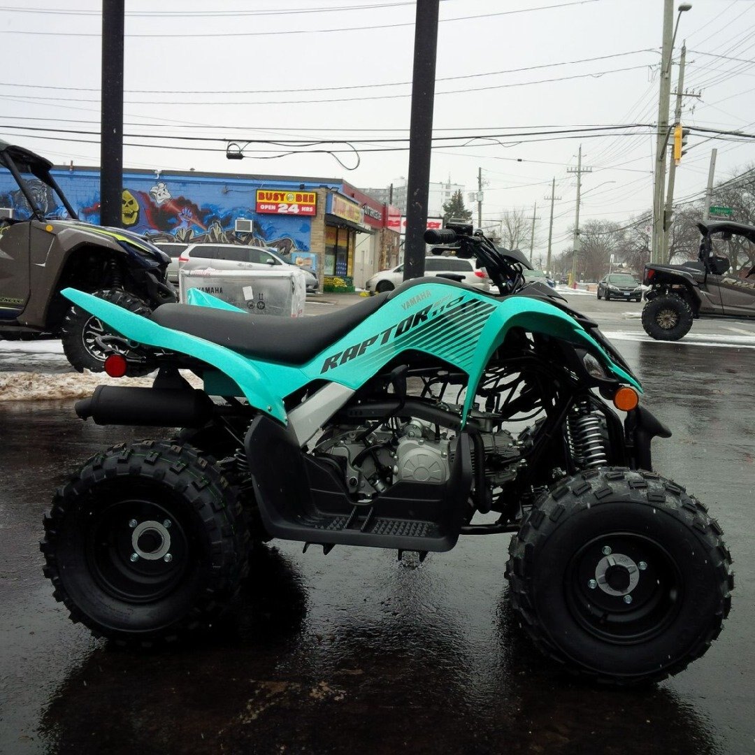 2025 Yamaha Raptor 110 Teal