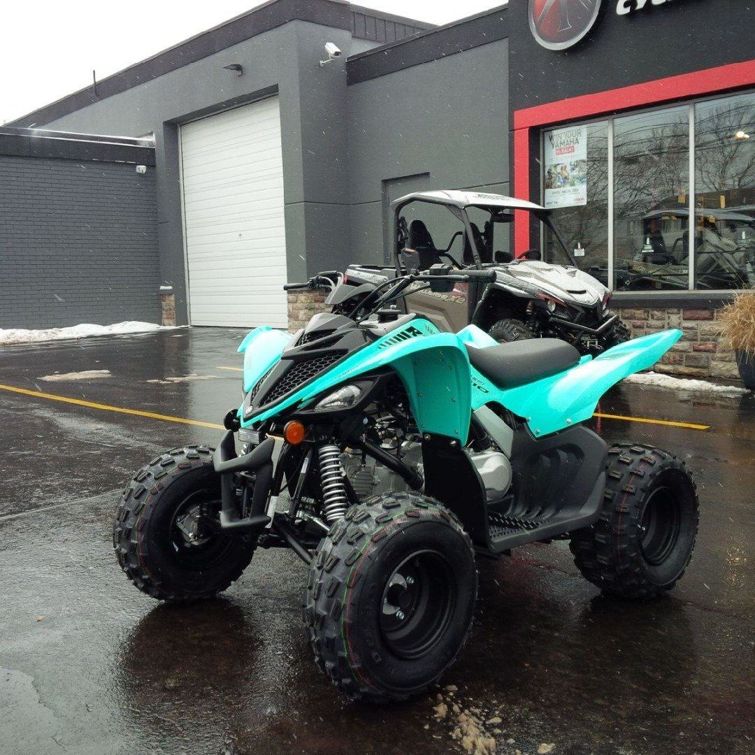 2025 Yamaha Raptor 110 Teal