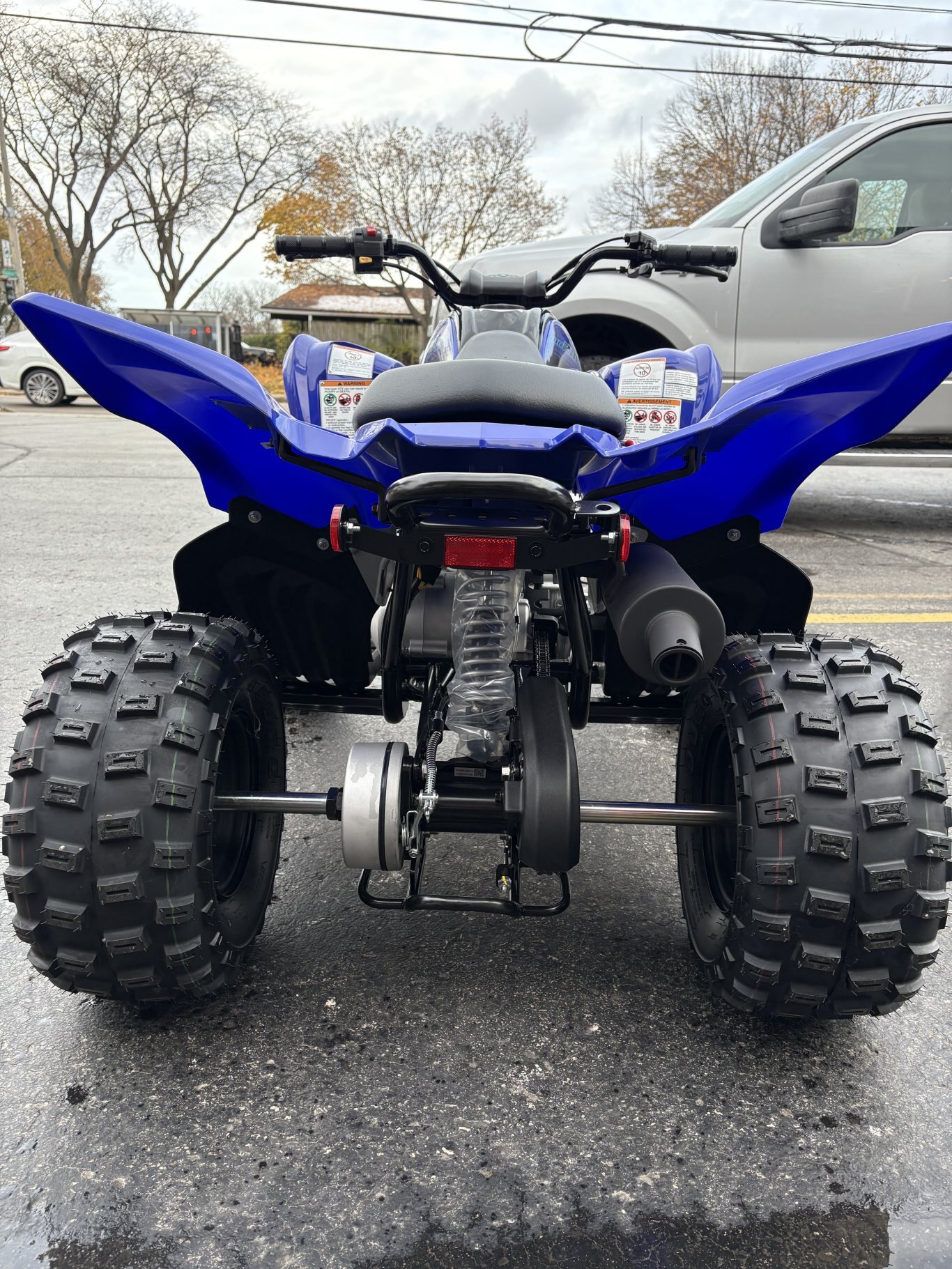 2025 Yamaha Raptor 110 Team Yamaha Blue