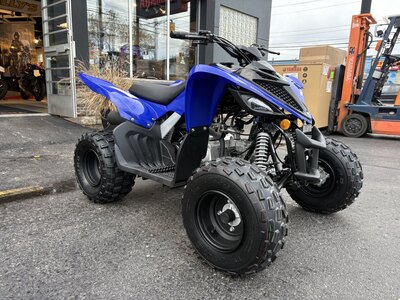 2025 Yamaha Raptor 110 Team Yamaha Blue