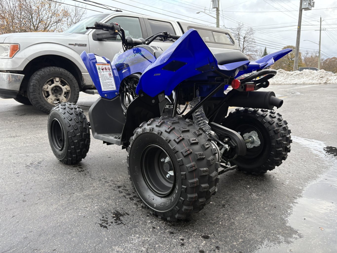 2025 Yamaha Raptor 110 Team Yamaha Blue