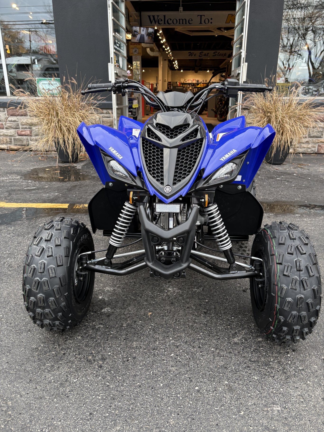 2025 Yamaha Raptor 110 Team Yamaha Blue