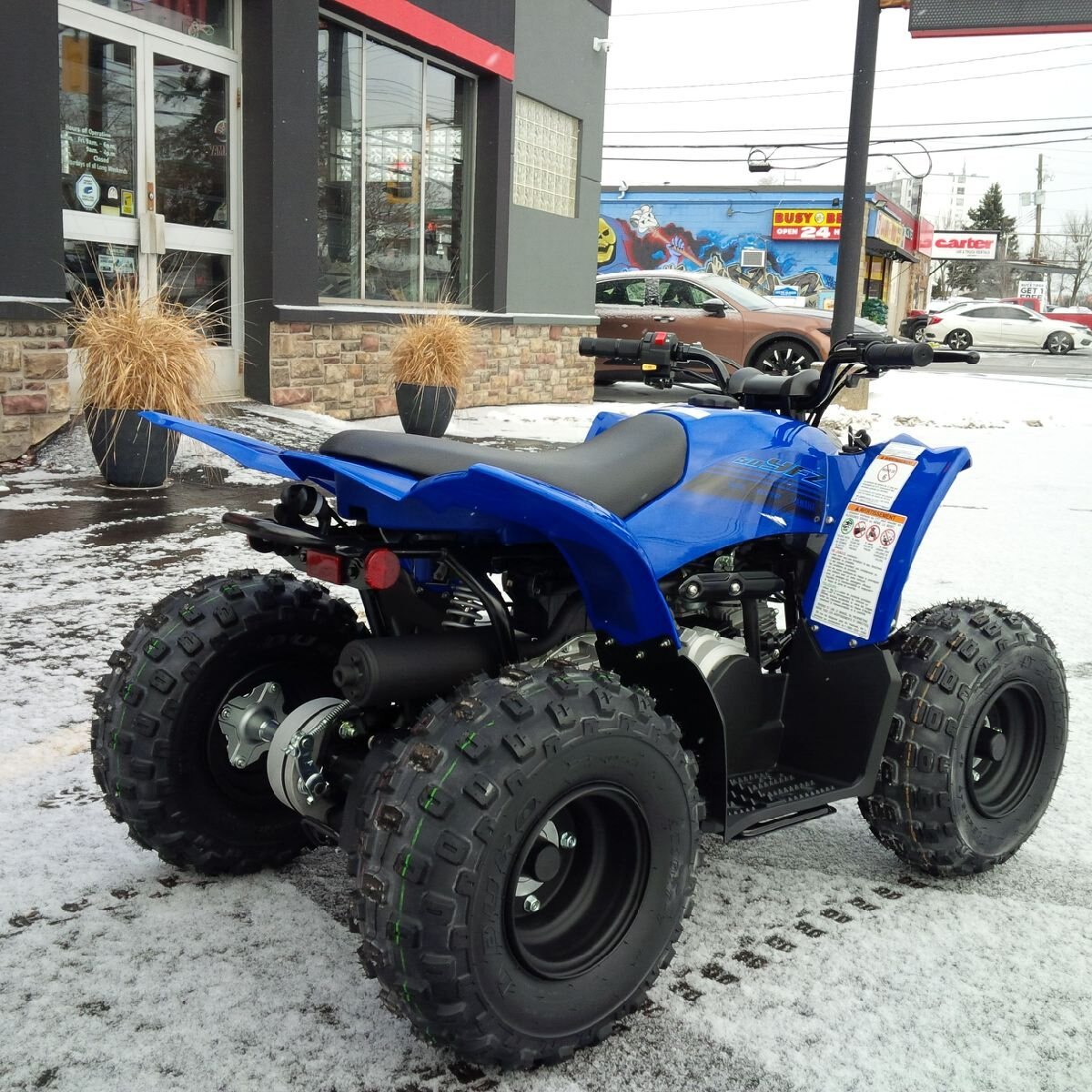 2025 Yamaha YFZ50 Team Yamaha Blue