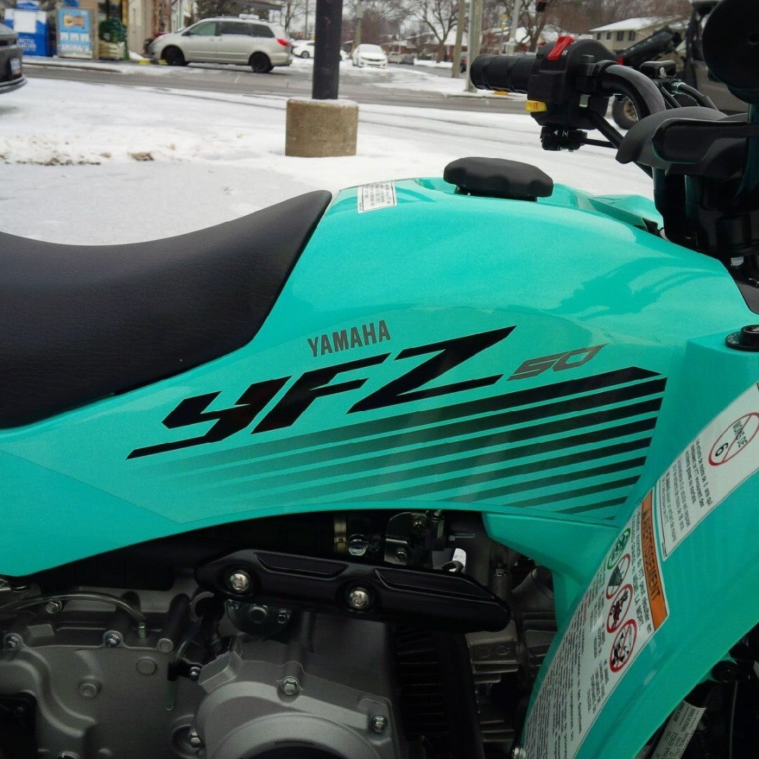 2025 Yamaha YFZ50 Teal