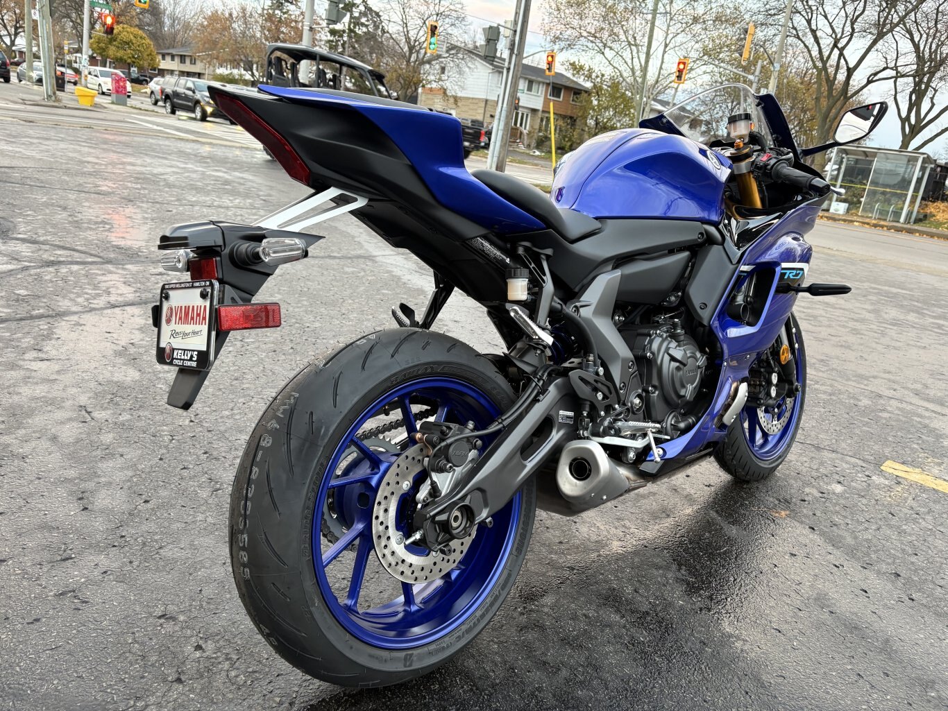 2025 Yamaha YZF R7 Team Yamaha Blue