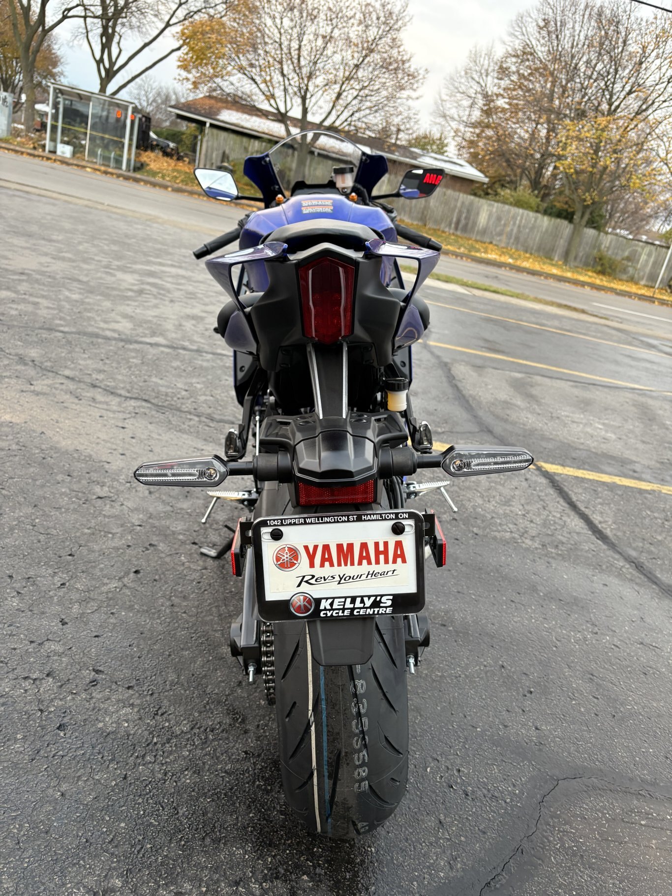 2025 Yamaha YZF R7 Team Yamaha Blue