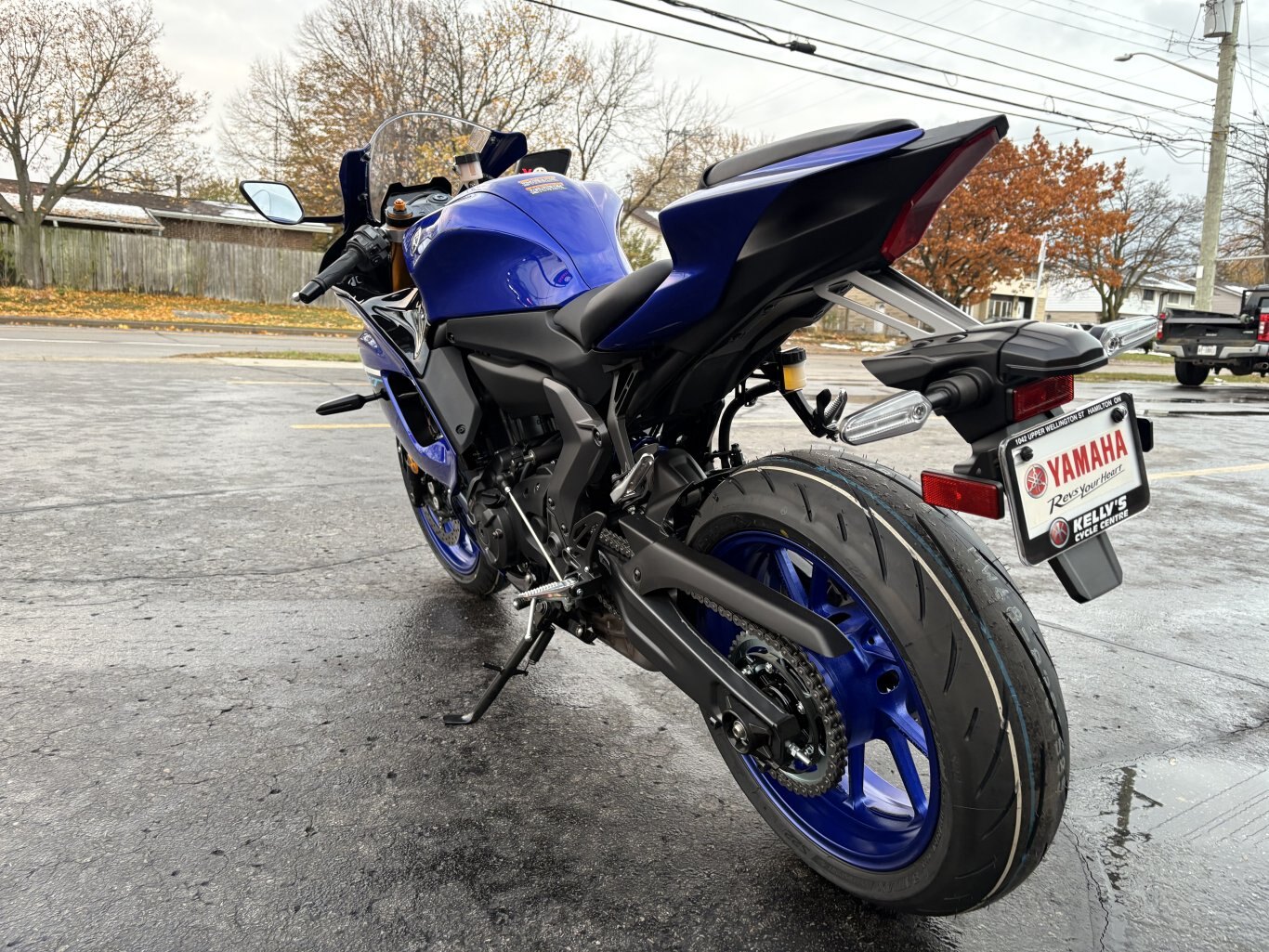 2025 Yamaha YZF R7 Team Yamaha Blue