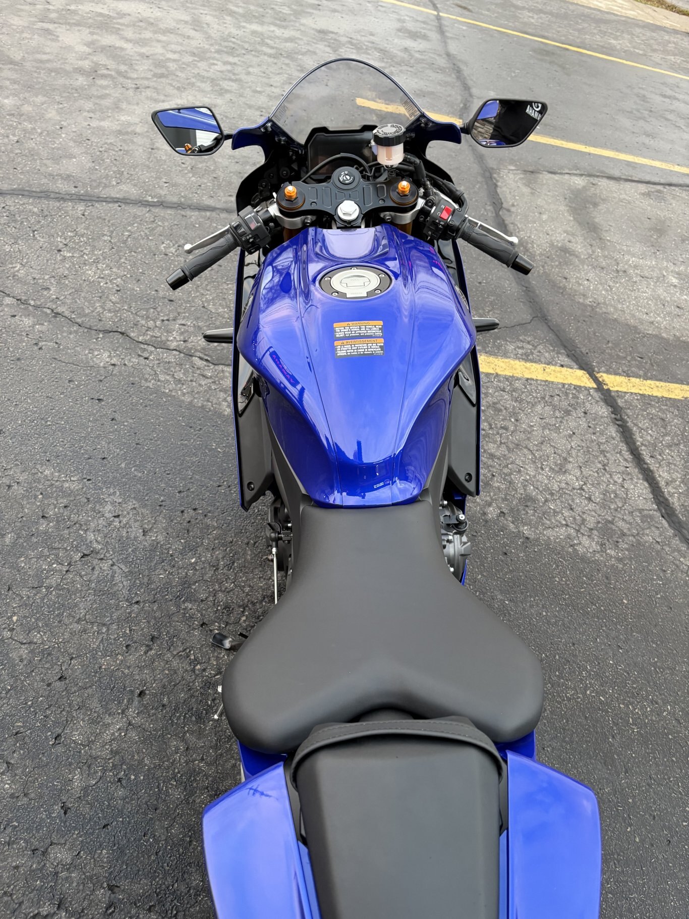 2025 Yamaha YZF R7 Team Yamaha Blue