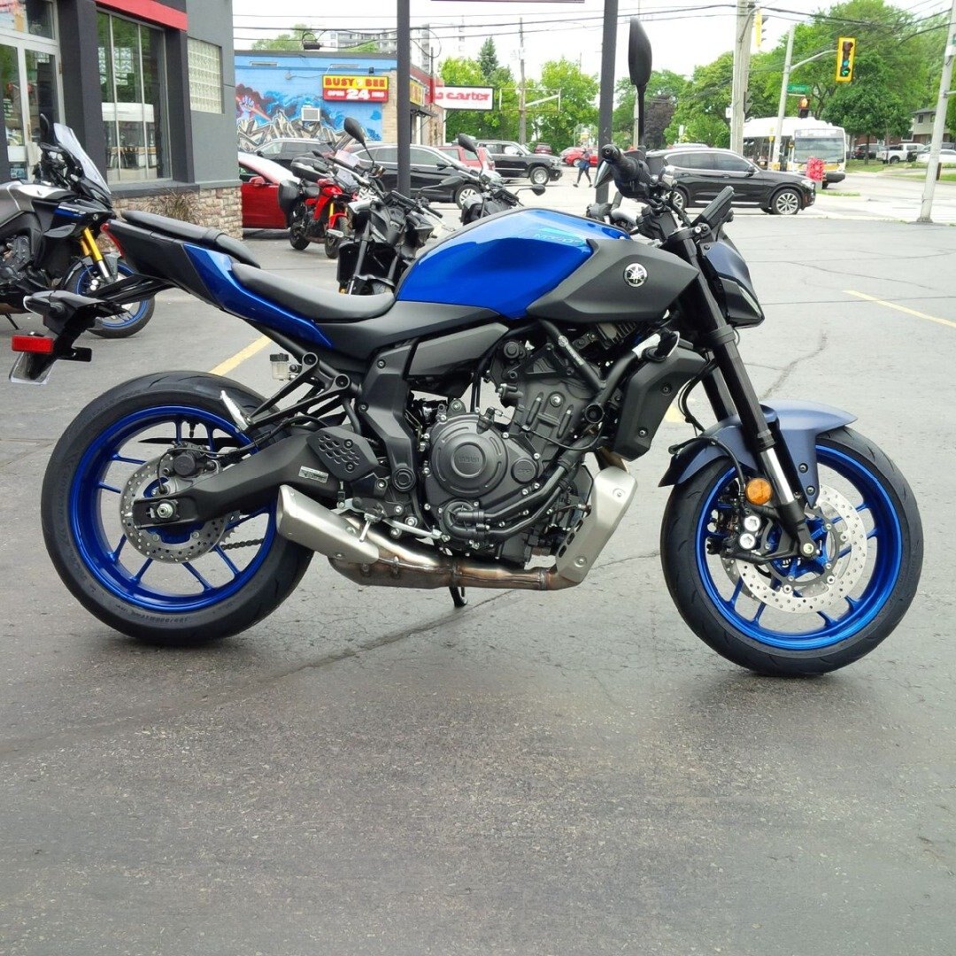 2025 Yamaha MT 07 Team Yamaha Blue