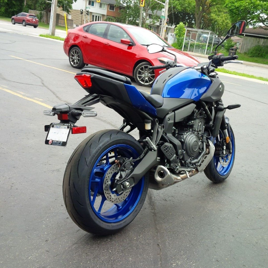 2025 Yamaha MT 07 Team Yamaha Blue