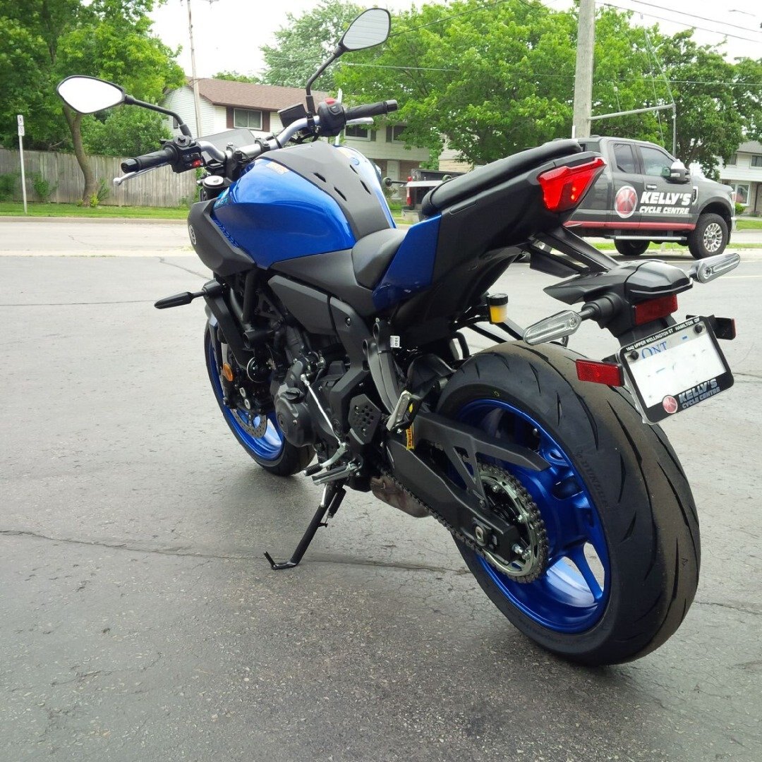 2025 Yamaha MT 07 Team Yamaha Blue