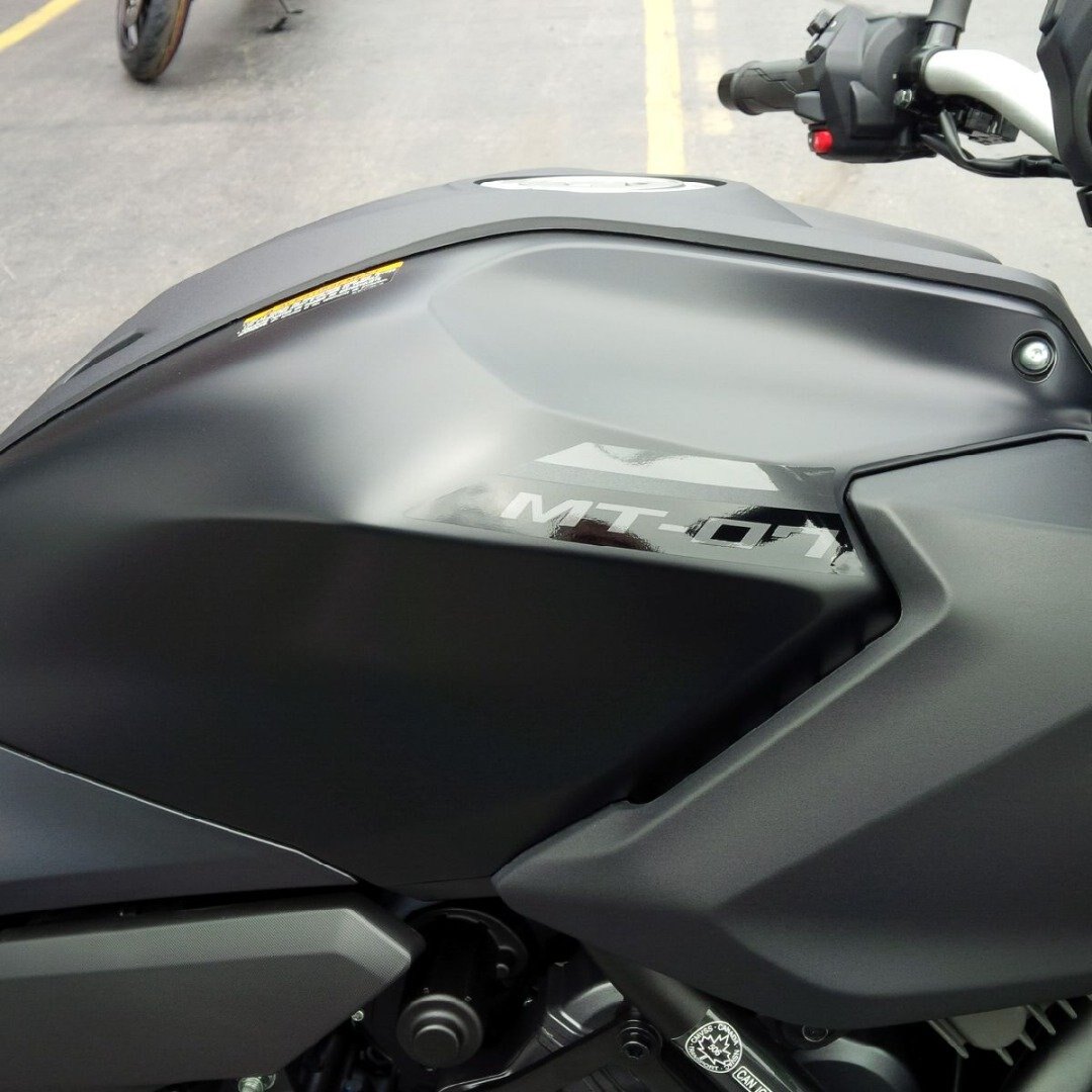 2025 Yamaha MT 07 Matte Raven Black