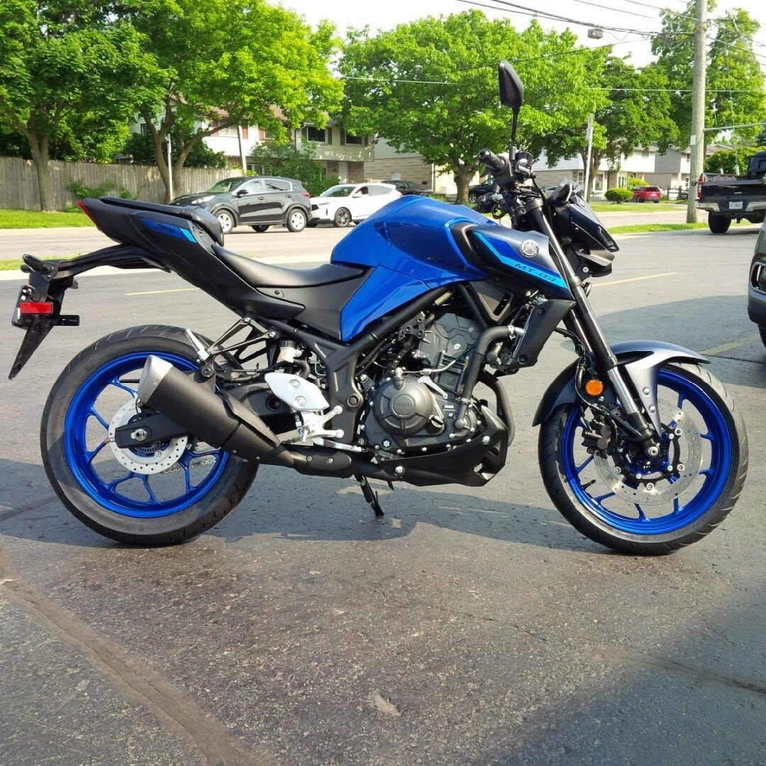 2025 Yamaha MT 03 Team Yamaha Blue