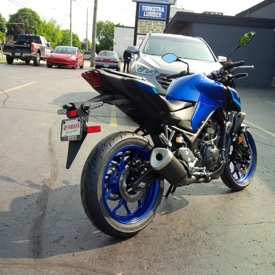 2025 Yamaha MT 03 Team Yamaha Blue