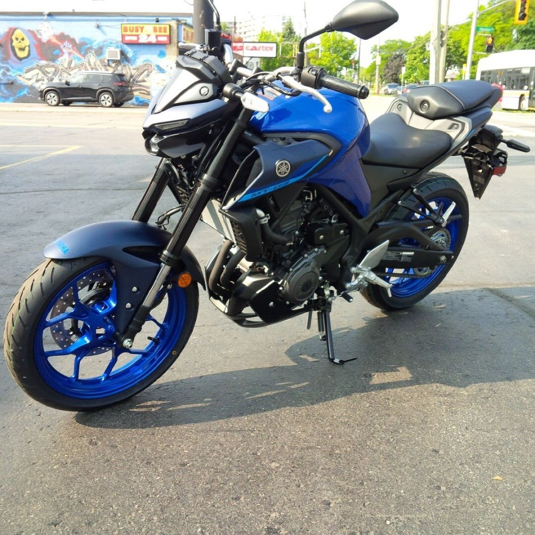 2025 Yamaha MT 03 Team Yamaha Blue