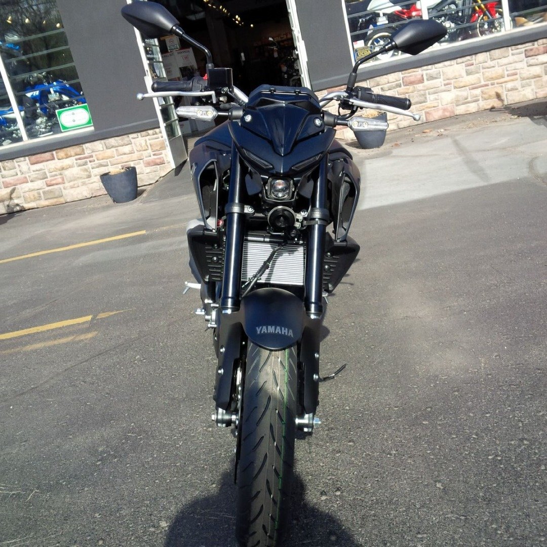 2025 Yamaha MT 03 Matte Raven Black