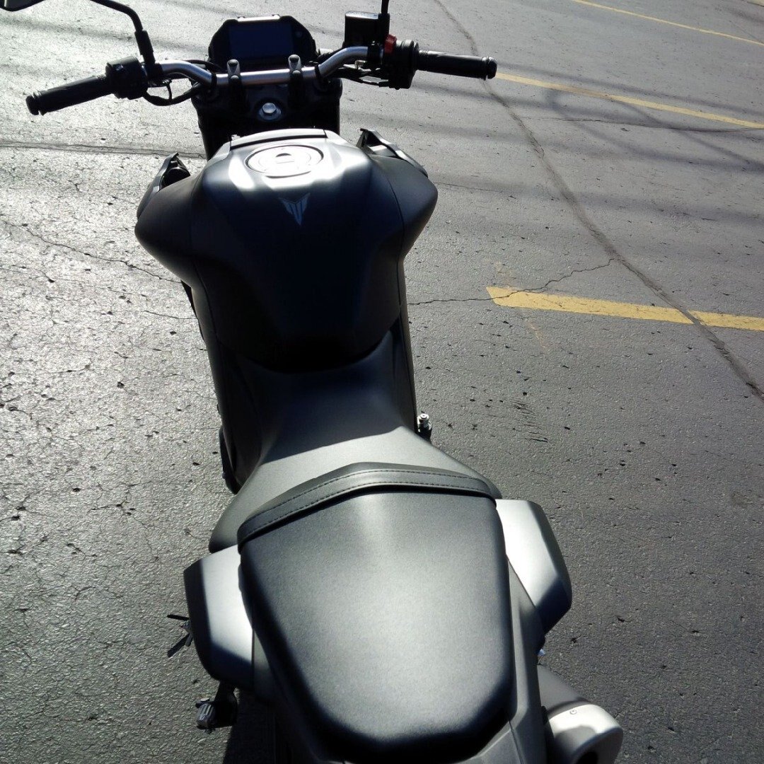 2025 Yamaha MT 03 Matte Raven Black